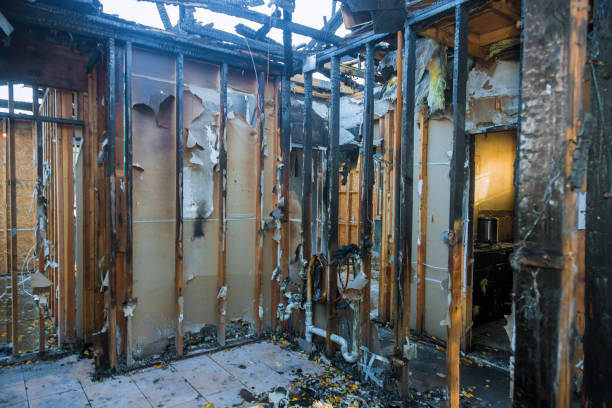 Professional Emergency Fire Cleanup technician working in Waterford, WI